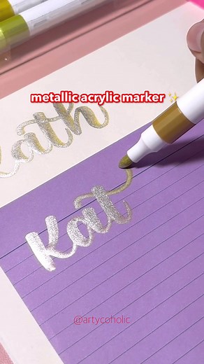 Beginner Acrylic Painting and Calligraphy Tutorial