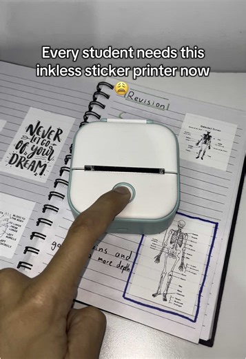 Inkless Sticker Printer: Essential for Every Student