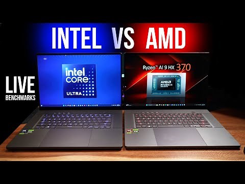 AMD Ryzen AI 9 HX 370 vs Intel Core Ultra 9 185H - 10+ CPU Benchmarks and Games with Zephyrus G16
