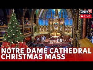 LIVE: Notre Dame Cathedral Hosts First Christmas Mass Since Fire | Merry Christmas | Paris | N18G