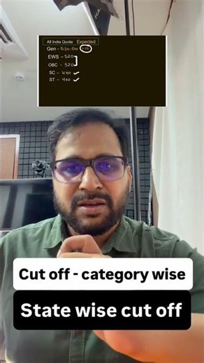 ReNEET 2026 Cutoff 🔥 State Wise & Category Wise #reneet2026 #reneet #reneetcutoff #ytshorts