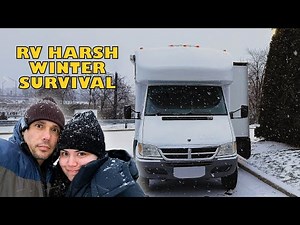 RV Life in Winter Was HARDER Than We Expected | Frozen Pipes & Snowstorm