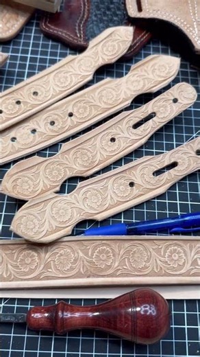 Western Gun Belts In The Process