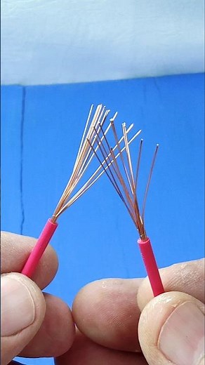 Learn how to connect electrical wires together in the easiest way #DIY #Tips #Shorts