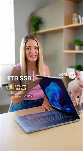 HP - 17.3" FHD Laptop,Intel i5-1334U,16GB RAM,1TB SSD+160GB Docking Station,Backlit Keyboard, Win 11