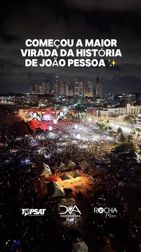 E aí qual desejo pra 2026 ? Parabéns @funjopeoficial @prefjoaopessoa @jairsoaresjp @guguinhamoovjampa @leobezerra1 @cicerolucena Muita gente chegando pra curtir o maior réveillon da história de João Pessoa ❤️ #joaopessoa #reveillon2026 #anonovo #paraiba