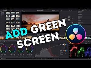 How to Add Greenscreen in DaVinci Resolve 2025?