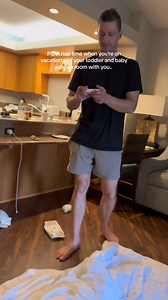 5.1K views · 48 reactions | We’re parents.. vacation isn’t sunshine, island breeze, and warmth it’s getting two kids to nap at the same time with time change and being overtired in the same room 藍 #parentlife #toddlerlife #2kids #motherhoodunfiltered #familyvacation #naptime #naptimeroutine #naphack | UstheRemingtons | Facebook