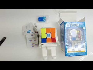 MoYu RS3M V5 Ball Core UV Coating MagLev Rubiks Cube Unboxing