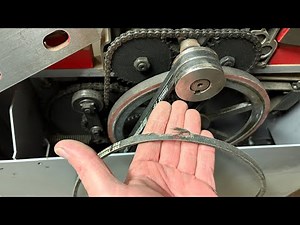 Changing the belt on my planer