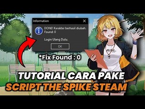 Tutorial Pake Script Cheat Engine || The Spike Cross Steam Version