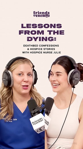 Deathbed confessions with a hospice nurse!? Please and thank you. The newest Friends & Enemas podcast episode is now on Apple Podcasts, Spotify, and YouTube! Find it in the link below: https://frenemas.qrlab.com/ #nursehumor #nurses #newgradnurse #healthcarehumor #friendsandenemas #scrubhacks | ScrubHacks