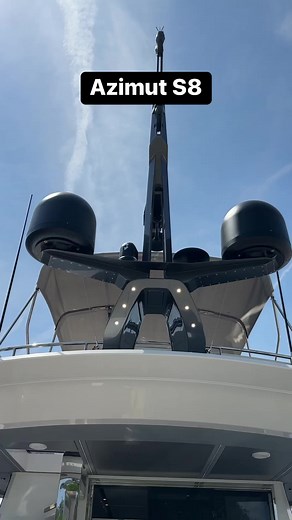 Step aboard the breathtaking Azimut S8, a 24-meter beauty from the S Series. This tech-savvy sport yacht blends cutting-edge design with an eco-friendly ethos #yacht #superyacht #big #luxury #luxurylifestyle #fyp | MarineMax Yachts