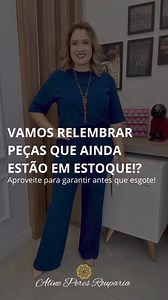 2K views · 27 reactions | Aproveite as diversas opções disponíveis na loja e encontre o look perfeito para você! ️✨ COMPRE AGORA pelo WHATSAPP  19 99113-1699 Enviamos Para Todo Brasil ✈️ #NovaColeção #novidadesdasemana #coleçãoverão #SBO #americana #novaodessa #santabarbaradoeste | Aline Peres Rouparia | Facebook