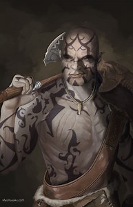 Goliath Character Art Dnd