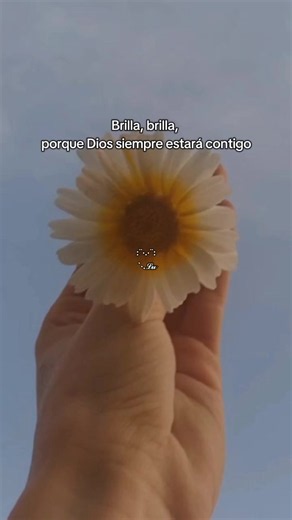 Brilla siempre, Dios está contigo #fe #reflexion #motivacion #foryou #frases