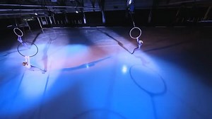 Happy Birthday to Nicole Bobek. Here is a clip of Nicole perfoming the aerial piece, Molecular, with Elisa Angeli and Joel Dear. Video David Sotnik. @Nicole Lopez | Ice Theatre of New York, Inc.