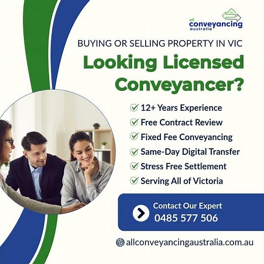 Are You Looking for Licensed Property Conveyancer? #conveyancing #melbourne #victoria
