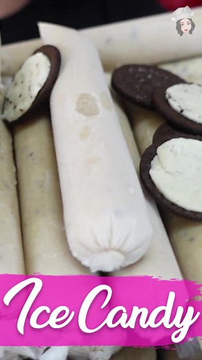 COOKIES AND CREAM ICE CANDY Recipe pang Negosyo with Costing #icecandy #cookiesandcream #negosyorecipe