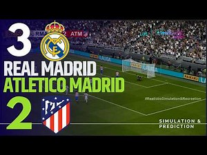 ⚽ Real Madrid 3 vs. 2 Atletico Madrid | HIGHLIGHTS | LALIGA EA Sports 25-26 (Simulación)