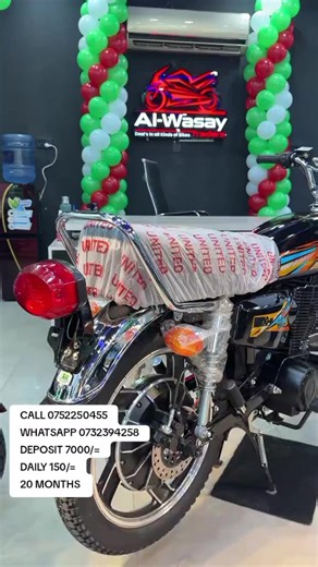 E Bikes: Deposit 5,000/-, Daily 75/= for 20 Months