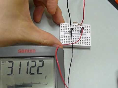 オームの法則の実験しながらブレッドボードの使い方をマスター/導入編