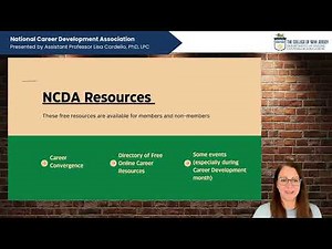 National Career Development Association (NCDA) Interview