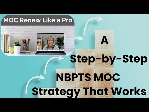 Step-by-Step NBPTS MOC Strategy That Works | Renew Like A Pro