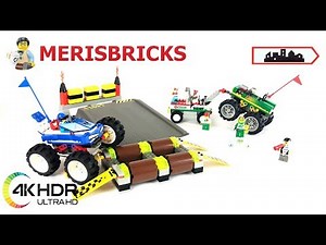 Lego System Town Race set 6617 Tough Truck Rally Lego Speed Build 4K & Review #LEGO #LegoSpeedBuild
