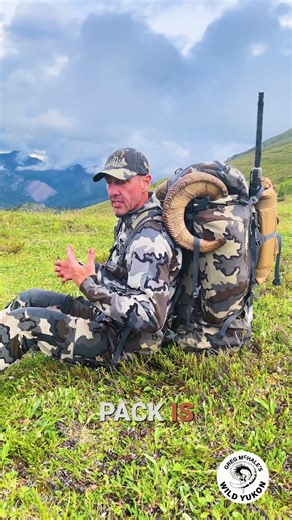 How to Stand Up With a Heavy Pack in the Backcountry | Yukon Hunting Tip