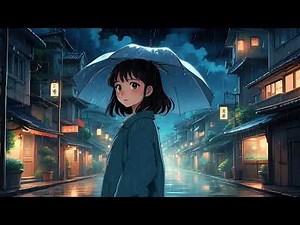 🌧️ "Beautiful Anime Girl in Rain | 4K Aesthetic Mood"