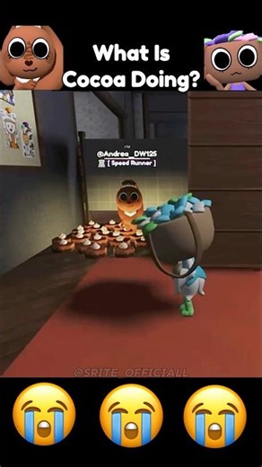 Cocoa Scares Easter Bassie With Bonbons In Dandys World New Update #roblox #dandysworld #update