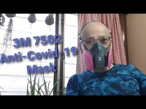 3M 7502 respirator face mask review