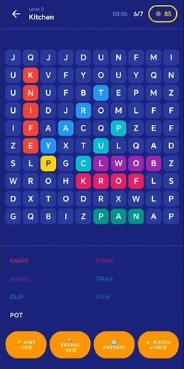 Can You Find All Hidden Words? Word Search Puzzle Game