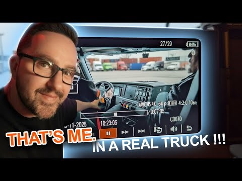 From Truck Simulator to a REAL Semi — My First Ever Drive