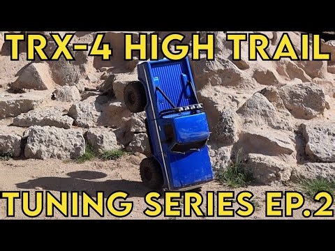 Crawler Canyon TRX-4 High Trail Tuning Series Ep.2: leaning into it