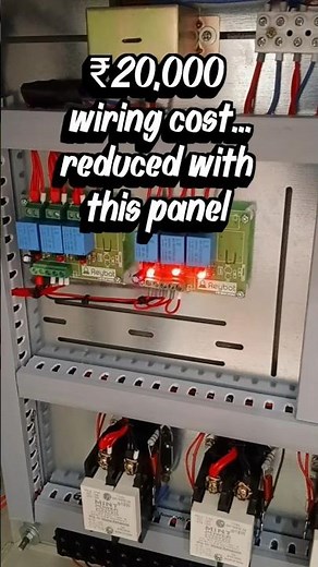Smart Multi-Tenant Motor Control Panel | One Motor – Multiple Power Meters