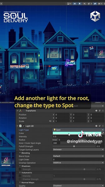 How Unity 2D light changed my game! #Unity #2dgamedev #gamedev