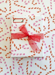 Christmas Wrapping Paper Set of 3 Sheets, Holiday Candy Canes Gift Wrap Sheets, Holiday Wrapping Paper, Colorful Holiday, Fun Present Paper - Etsy