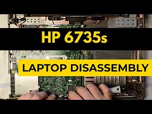 HP 6735s Laptop Disassembly & Teardown Tutorial
