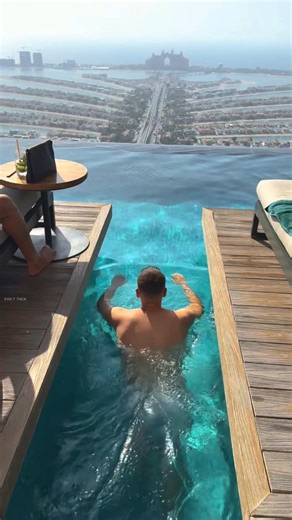 secret of infinity pool 😱🥽