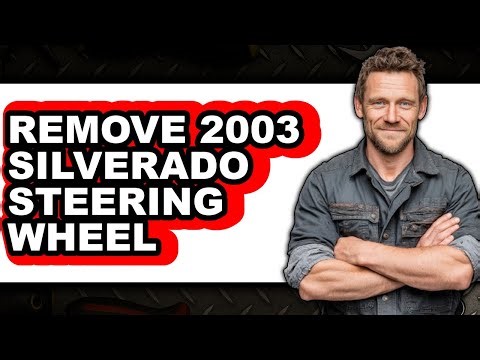 How to Remove 2003 Silverado Steering Wheel (Only Way)