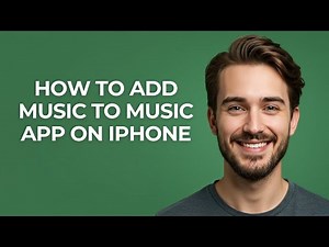 How To Add Music To Music App On Iphone - GUIDE!