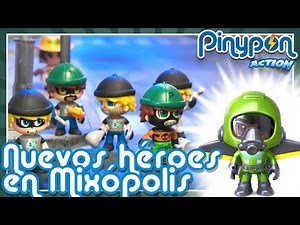 ¡Llegan NUEVOS Pinypon a MIXÓPOLIS! 😎 Los Pinypon Action más chulos llegan a salvar la ciudad