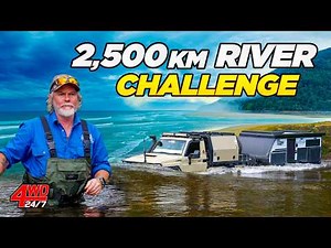 2,500km & 10 Days 4WDing up Australia's Longest River!