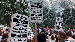 Amazon workers claim their jobs were threatened for speaking out about climate change