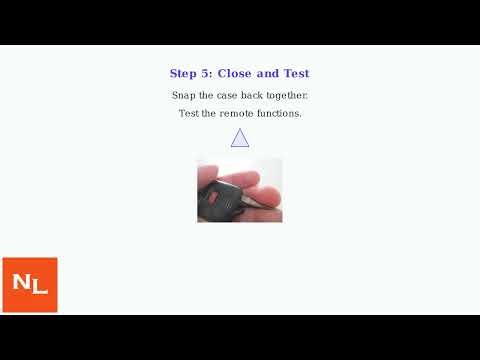 How To Replace Chevy Trax Key Fob Battery (2017–2020) – Open Case & Remote Not Working Fix