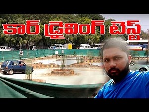 RTO car driving test Hyderabad...motovlog...