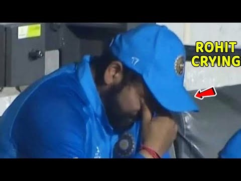 Rohit Sharma crying after losing against Australia on cwc 2023 final