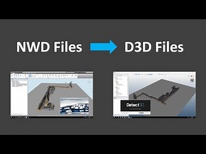 How To Import Navisworks files to Detect3D Fire and Gas Mapping Software
